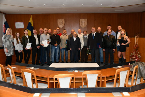 Ocenenie športovcov mesta Topoľčany