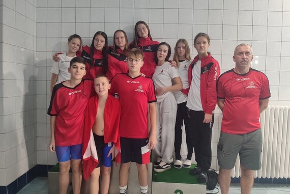 Úspešné vystúpenie našich plavcov na Krajských majstrovstvách žiactva v Nových Zámkoch